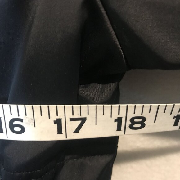 Andrew Marc Womens M Black Down Puffer Coat Stretch Jacket Short - Picture 6 of 13